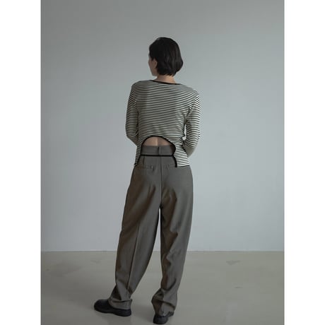 《予約販売》mannish tapered pants/3colors_np1031