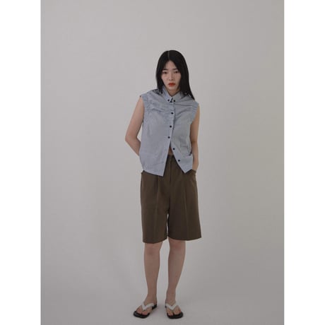 【NOKCHA original】side belt half pants/2colors_np0993