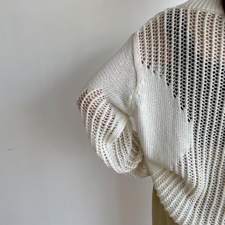 《予約販売》mannish low gauge knit/2colors_nt1615