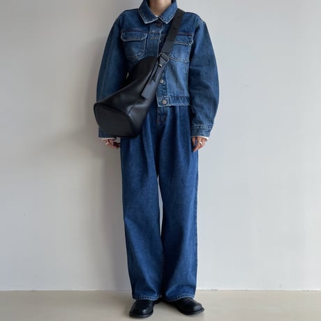 《予約販売》mannish tuck jeans_nj0092