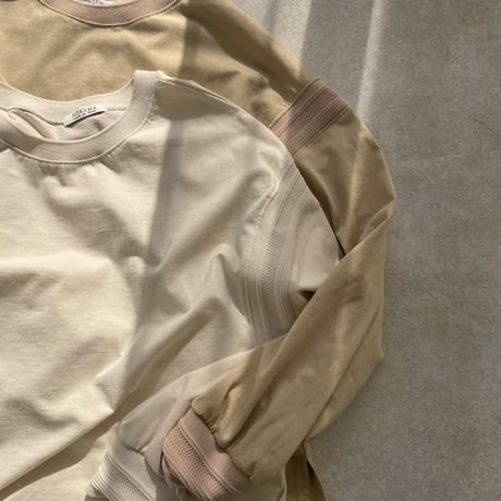 【nokcha original】point lib tee/2colors_nt0890