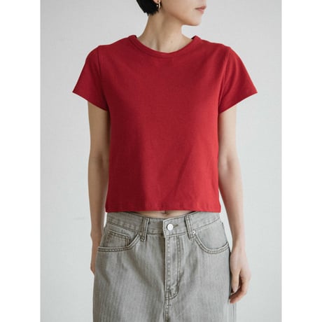 《予約販売》stretch minimal tee/2colors_nt2548
