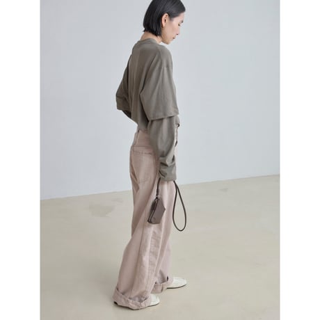 《予約販売》minimal pouch bag/2colors_na0785