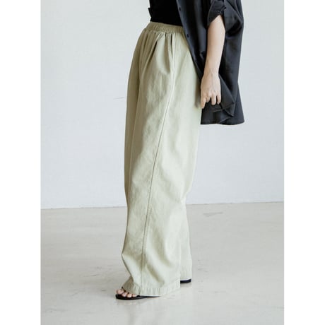 《予約販売》boyish cotton pants/2colors_np1260
