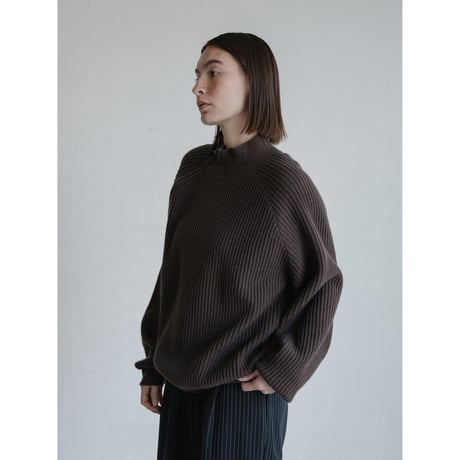 《予約販売》neck accent lib knit tops/2colors(unisex)_nt2478