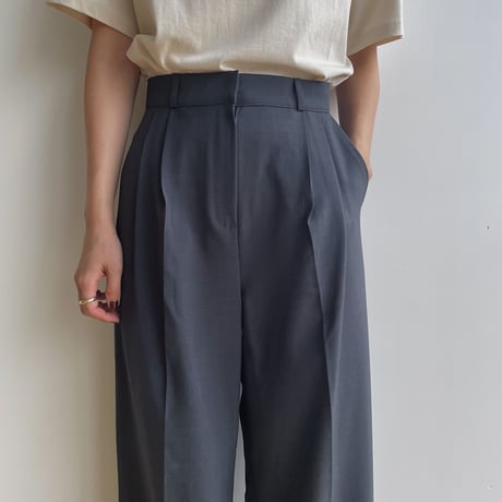 《予約販売》two tuck nuance pants/2colors_np0911