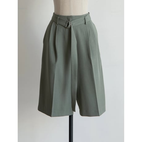 《予約販売》belt set bermuda pants/2colors_np1156
