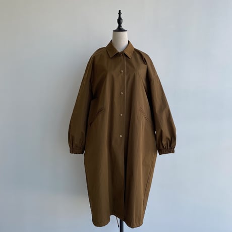 【nokcha original】long coach jacket/brown_no0165
