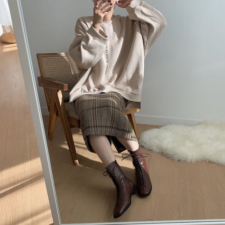 ✳︎予約販売✳︎london check sk/2colors_ns0023