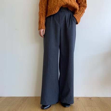 《予約販売》twill warm pants/2colors_np0698