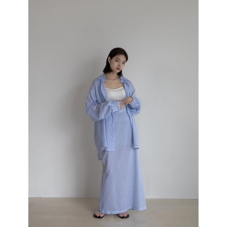 《予約販売》stripe long skirt/2colors_ns0090