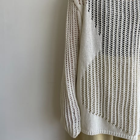 《予約販売》mannish low gauge knit/2colors_nt1615