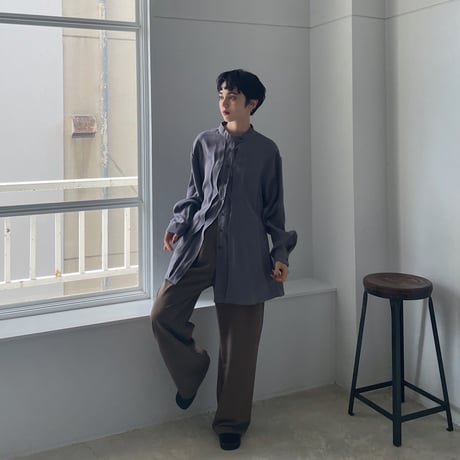 【nokcha original】accent tuck blouse/2colors_nb0195