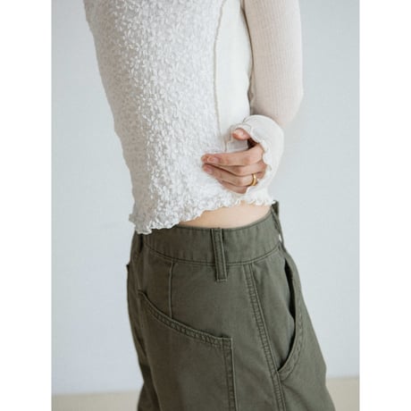 《予約販売》back lace sheer tops/2colors_nt2555