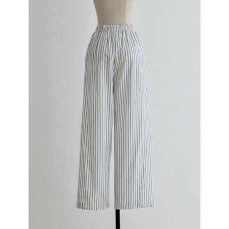 《予約販売》stripe cotton pants/2colors_np1232