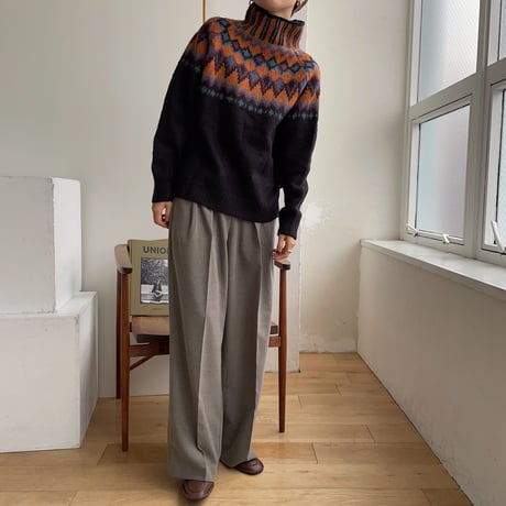 winter raglan sleeve knit/2colors_nt0762
