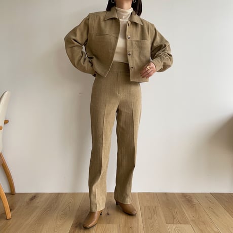 【nokcha original】material minimal jacket_no0206