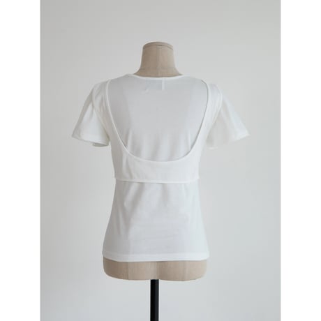 【NOKCHA original】layered label tee/3colors_nt2301