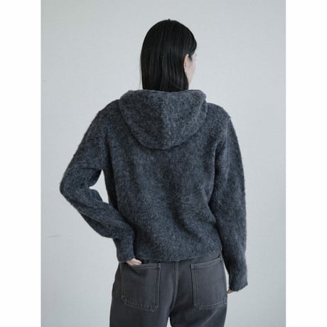 《予約販売》2way zip knit parker/2colors_nt2451