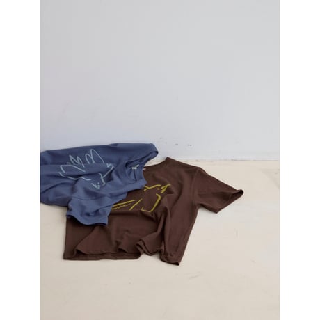 《予約販売》bird minimal tee/2colors_nt2523