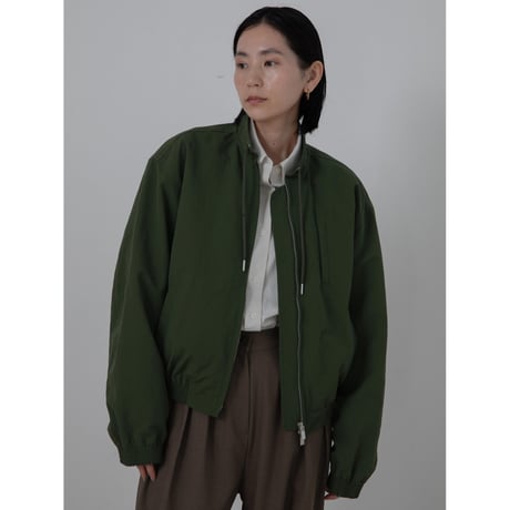 - AUTHENTIC series - neck string jumper/green_an0032