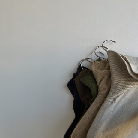 【nokcha original】quality high neck knit/5colors_nt1510