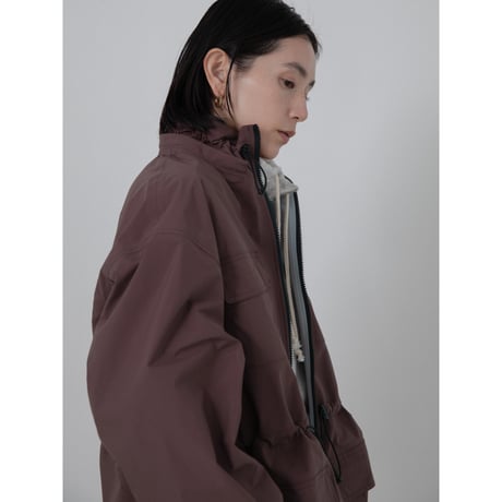 - AUTHENTIC series - tech jacket/burgundy_an0035