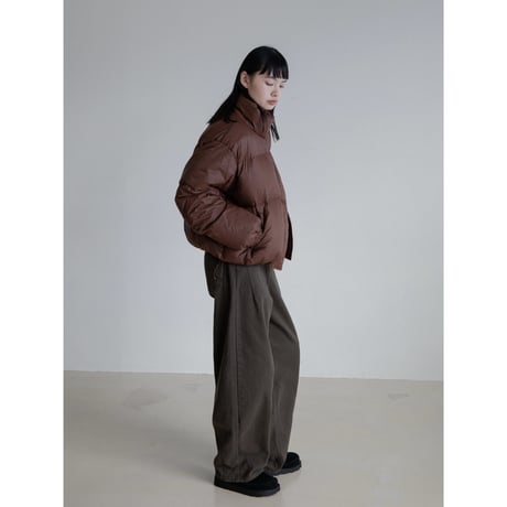 《予約販売》cropped duck down jacket/2colors_no0415
