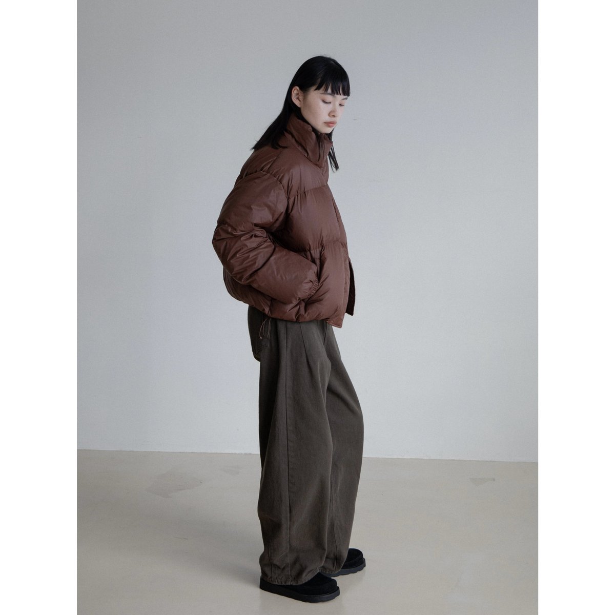 予約販売》cropped duck down jacket/2colors_no0415 |