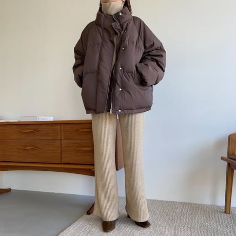 《予約販売》knit daily lib pants/2colors_np0514