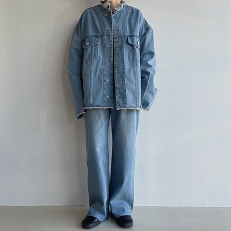《予約販売》crash denim jacket/2colors_no0356