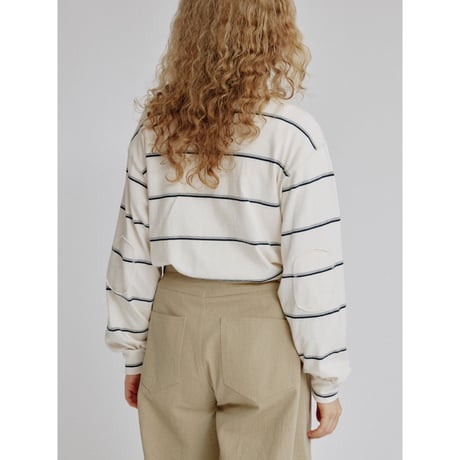 【NOKCHA original】elbow patch border tops_nt2486