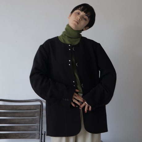 【nokcha original】mannish jacket/black_no0312