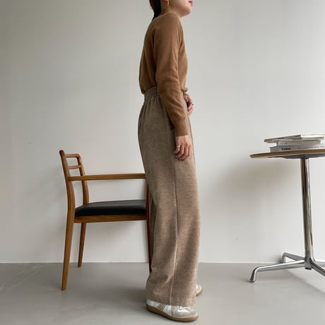 《予約販売》mock neck quality knit/5colors_nt1175