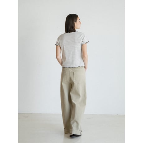 《予約販売》piping border tee/2colors_nt2562