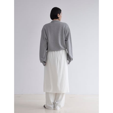 《予約販売》2way half zip rich pullover/3colors_nt2533