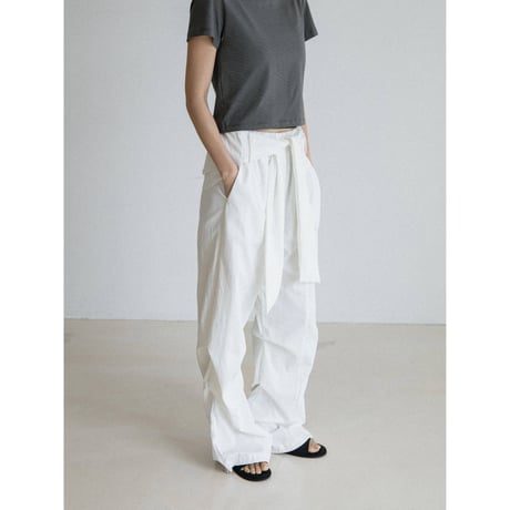 《予約販売》waist accent light pants/2colors_np1245