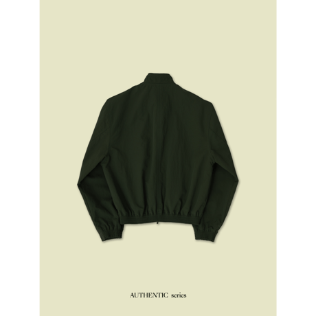 - AUTHENTIC series - neck string jumper/green_an0032