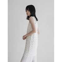 《予約販売》crochet knit midi tops/2colors_nt2329