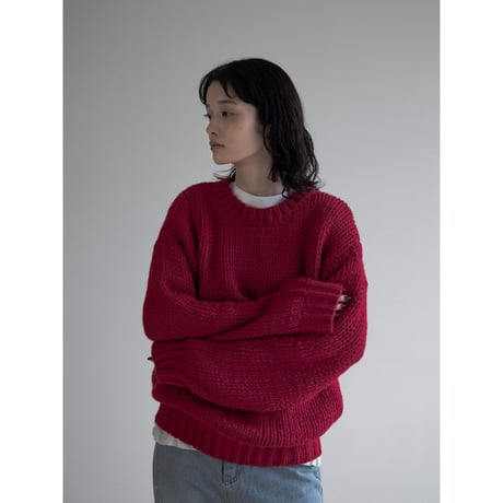 《予約販売》bulky knit tops/3colors_nt2144