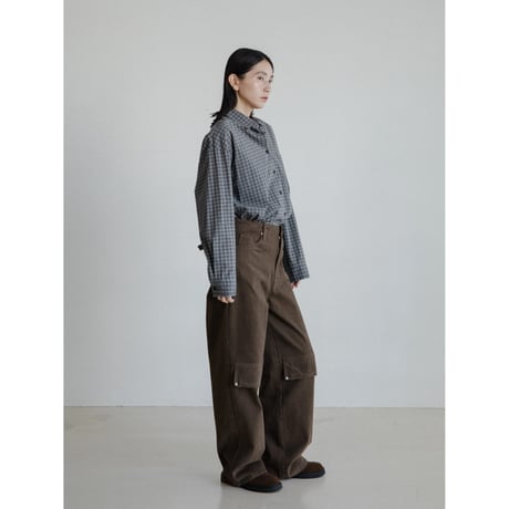 《予約販売》knee accent twill pants/2colors_np1160
