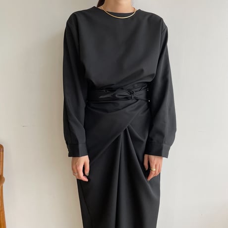 《予約販売》snake round necklace_na0442
