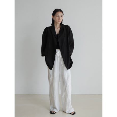 《予約販売》jacquard lacy pants/2colors_np1111