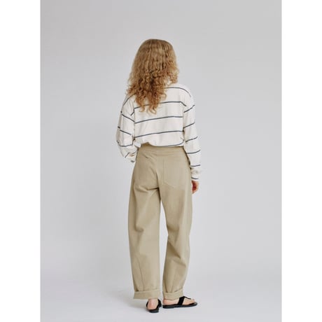 【NOKCHA original】elbow patch border tops_nt2486