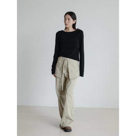 《予約販売》docking cotton pants/2colors_np1162