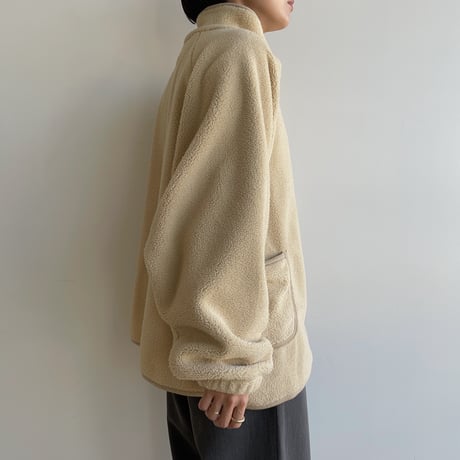 《予約販売》mannish fleece jacket/2colors_no0327