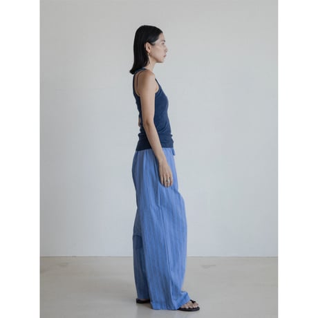 《予約販売》accent stripe mannish pants/2colors_np1135