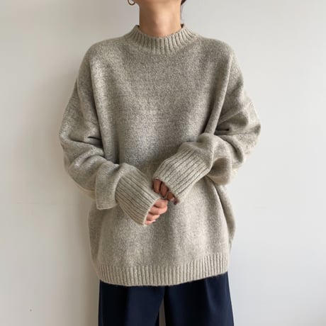 《予約販売》simply over knit/3colors(unisex)_nt1523