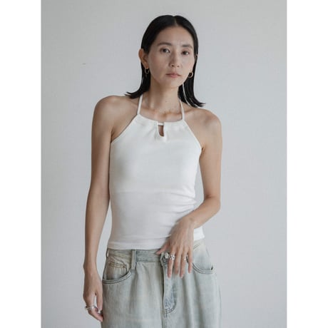《予約販売》cup in holter neck lib camisole/3colors_nt2351