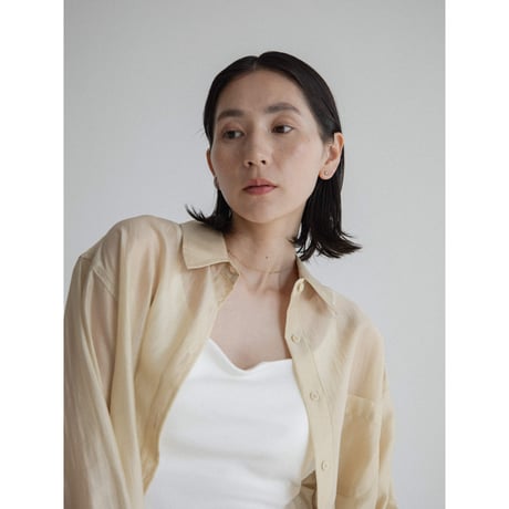 《予約販売》sheer charm shirt/2colors_nb0303